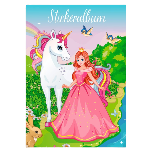 Άλμπουμ Stickers BSB UNICORN (για τη συλλογή αυτοκόλλητων)