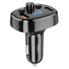 Δέκτης BLUETOOTH Αυτοκινήτου + 2 Φορτιστές USB  BCC-03