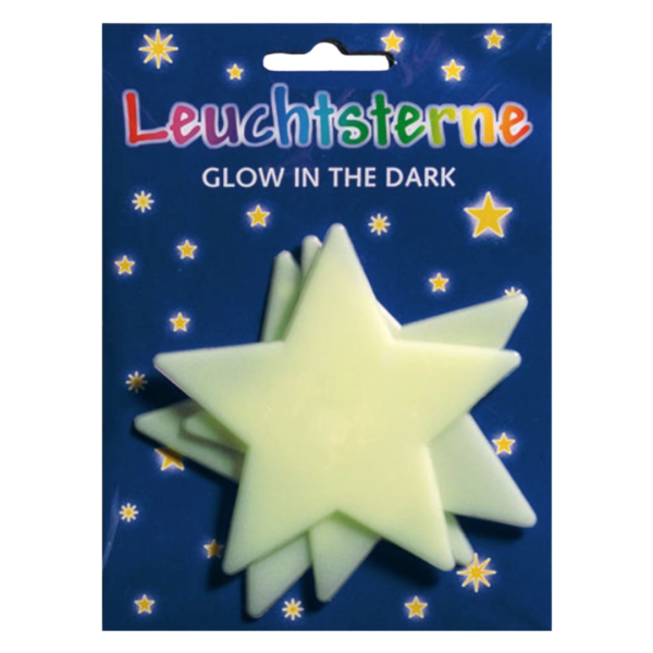 Αυτοκόλλητα BSB Glow in the Dark BIG STARS 3τμχ Φ8mm