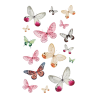Αυτοκόλλητα BSB Απλά BUTTERFLIES (3 φύλλα)