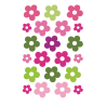 Αυτοκόλλητα BSB GLITTER Απλά FLOWERS (1 φύλλο)