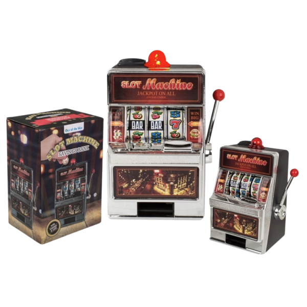 Κουμπαράς SLOT MACHINE με ήχο και Led