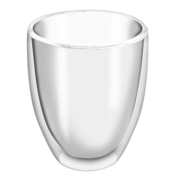 Κούπα Διπλό Γυαλί BOROSILICATE 12x8cm 350ml