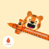 Στυλό Gel με Γόμα LEGAMI Erasable TIGER ΠΟΡΤΟΚΑΛΙ Μελάνι 0.7mm