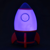 Διακοσμητικό Φωτιστικό Legami Night Light - SWEET DREAMS- SPACE με Εναλλαγές Χρωματισμών 10.5x7.11x12.5cm Λευκό