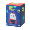 Διακοσμητικό Φωτιστικό Legami Night Light - SWEET DREAMS- SPACE με Εναλλαγές Χρωματισμών 10.5x7.11x12.5cm Λευκό