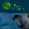 Αυτοκόλλητο Φωσφορίζον ΦΕΓΓΑΡΙ Legami SUPER MOON GLOW IN THE DARK