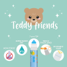 Μαρκαδόροι Legami Set of 12 Markers - TEDDY FRIENDS