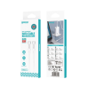 Καλώδιο Bwood USB C/USB C X-282C-C WHITE (fast charger 60w)