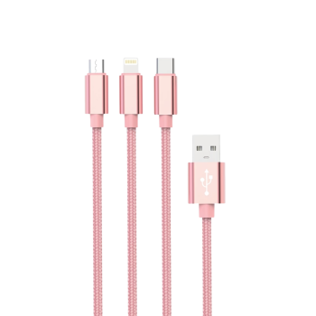Καλώδιο SETTY 3 IN 1 USB...
