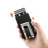Πορτοφόλι Cardprotector VALENTA Aluminium MAGSAFE Money Clip BLACK