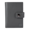 Πορτοφόλι Card Wallet Leer VALENTA MAGSAFE LUXE GREY