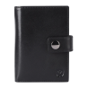 Πορτοφόλι Card Wallet Leer VALENTA MAGSAFE LUXE BLACK