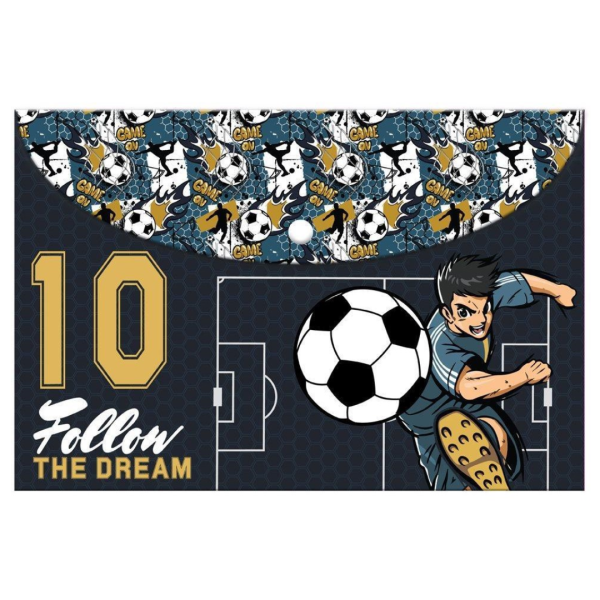 Φάκελος με Κουμπί Α4 MUST TEAM FOOTBALL