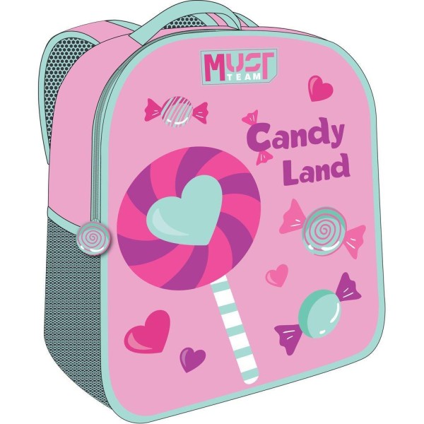 Σχολική Τσάντα Πλάτης Νηπίου Must Team 3D Eva CANDY 1 Θήκη