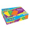 Πλαστελίνη 11 Χρώματα 500gr FLUO Luna