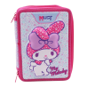 Σχολική Κασετίνα Διπλή Γεμάτη Must Team MY MELODY 2 Θήκες