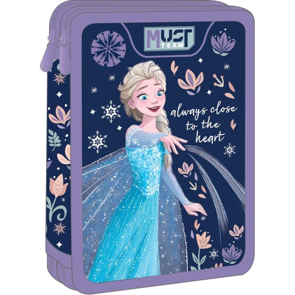 Σχολική Κασετίνα Διπλή Γεμάτη Must Team Disney FROZEN Always Close To Heart