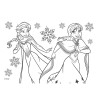 Μπλοκ Ζωγραφικής FROZEN 23x33 40φυλ με Αυτοκόλλητα -Στένσιλ - 2σελ Χρωματισμού