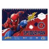 Μπλοκ Ζωγραφικής SPIDERMAN 23x33 40φυλ με Αυτοκόλλητα -Στένσιλ - 2σελ Χρωματισμού