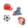Γόμες Αρωματικές TINC SPORT COLLECTION BOYS σε κουτί Σετ 4τμχ