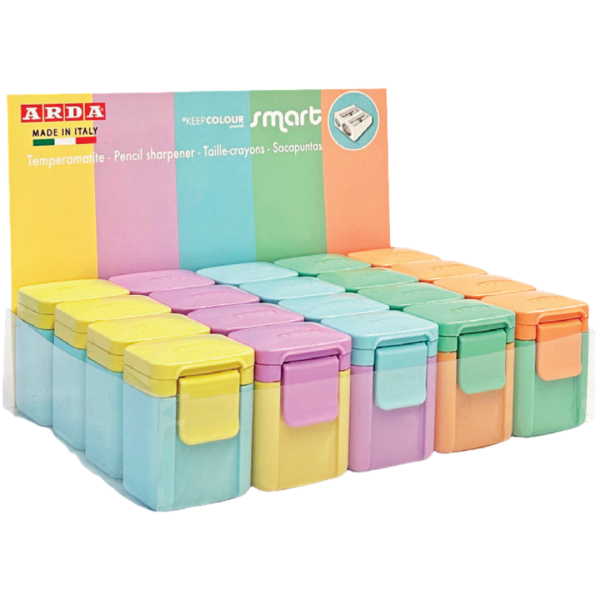 Ξύστρα Βαρελάκι ARDA KEEP COLOUR PASTEL