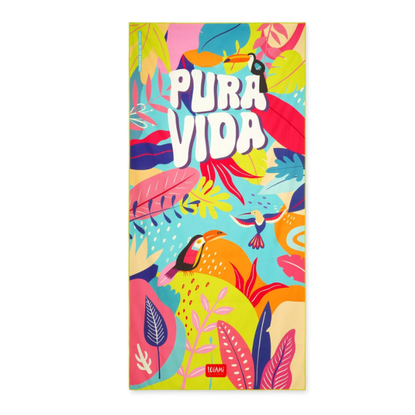 Πετσέτα Θαλάσσης LEGAMI HAPPY PURA VIDA 85x180cm