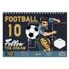 Μπλοκ Ζωγραφικής MUST TEAM SPORTS 23x33 40φυλ με Αυτοκόλλητα -Στένσιλ -2 σελίδες χρωματισμού