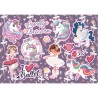 Μπλοκ Ζωγραφικής MUST TEAM UNICORN-BALLET 23x33 40φυλ με Αυτοκόλλητα -Στένσιλ -2 σελίδες χρωματισμού