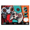 Μπλοκ Ζωγραφικής MUST TEAM GAMING - BASKETBALL 23x33 40φυλ με Αυτοκόλλητα -Στένσιλ -2 σελίδες χρωματισμού