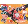Μπλοκ Ζωγραφικής MUST TEAM GAMING - BASKETBALL 23x33 40φυλ με Αυτοκόλλητα -Στένσιλ -2 σελίδες χρωματισμού