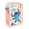 Σχολική Κασετίνα Διπλή Γεμάτη Must LILO & STITCH