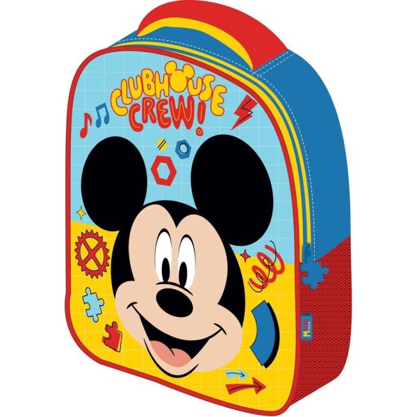 Σχολική Τσάντα Πλάτης Νηπίου Disney MICKEY MOUSE Must Team 3D Eva 1 Θήκη