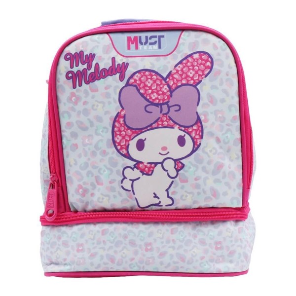 Τσαντάκι Φαγητού MY MELODY Must Team Ισοθερμικό 2 Θήκες