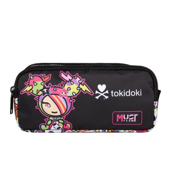 Σχολική Κασετίνα Βαρελάκι TOKIDOKI Must Team 2 Θήκες