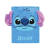 Σετ Σημειωματάριο με Λούτρινο και Στυλό LILO & STITCH 6 Χρωμάτων