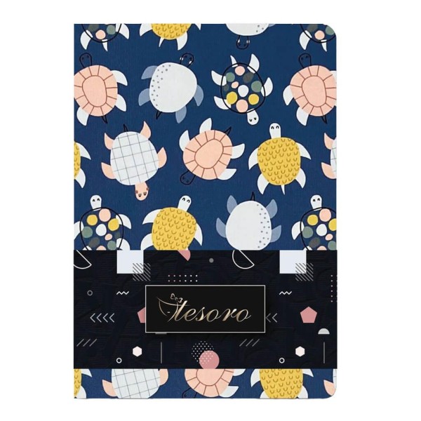 Σημειωματάριο FLEXI Pastel TESORO 14x19cm 96Φ 70g