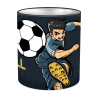 Μολυβοθήκη ΜΕΤΑΛΛΙΚΗ Must Team 10x11cm