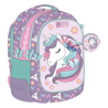 Σχολική Τσάντα Πλάτης Δημοτικού Must Lovely UNICORN με 3 Θήκες