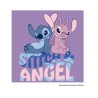 Σχολική Τσάντα Πλάτης Δημοτικού Disney STITCH & ANGEL Must Team Μωβ Ανοιχτό με Γαλάζιο 2 Κεντρικές Θήκες
