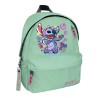Σχολική Τσάντα Πλάτης Δημοτικού Disney STITCH & ANGEL Must Team Λαχανί Fluo rPET 1 Κεντρική Θήκη
