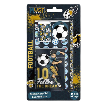 Σχολικό Σετ FOOTBALL 5τμχ