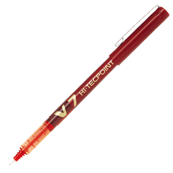 Στυλό Υγρής Μελάνης PILOT V5 HI-TECPOINT 0.7mm ΚΟΚΚΙΝΟ