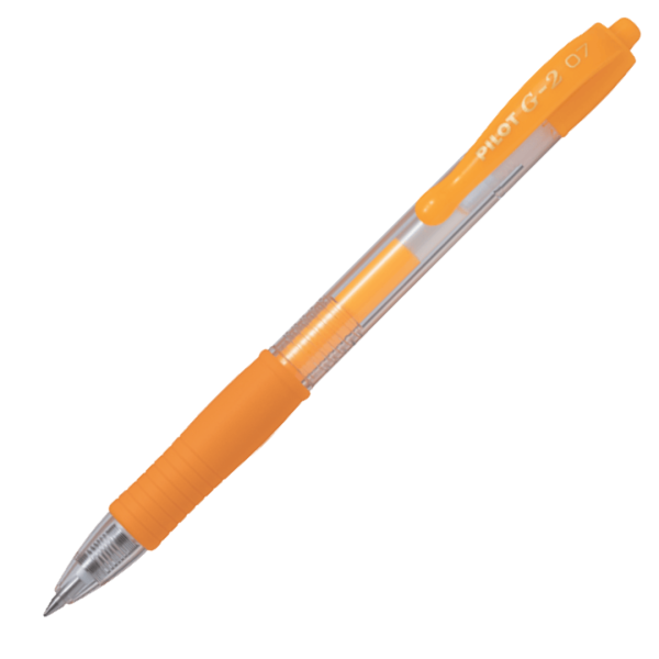 Στυλό PILOT G-2 0.7mm ΝΕΟΝ ΒΕΡΙΚΟΚΙ