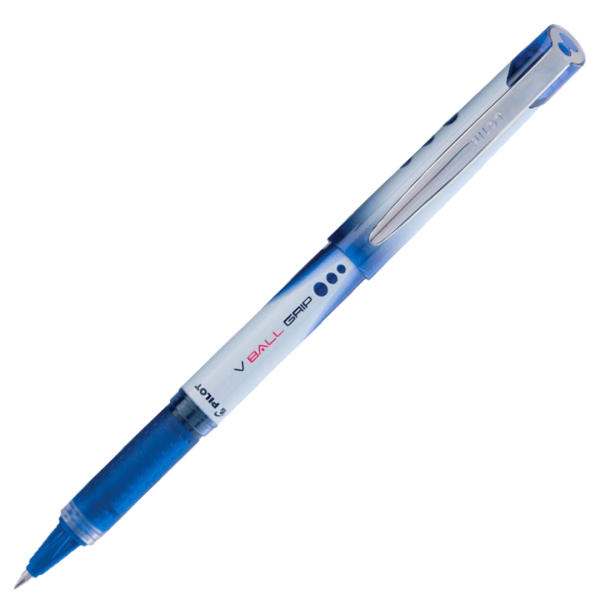 Στυλό PILOT Υγρής Μελάνης V-BALL GRIP 0.7mm ΜΠΛΕ