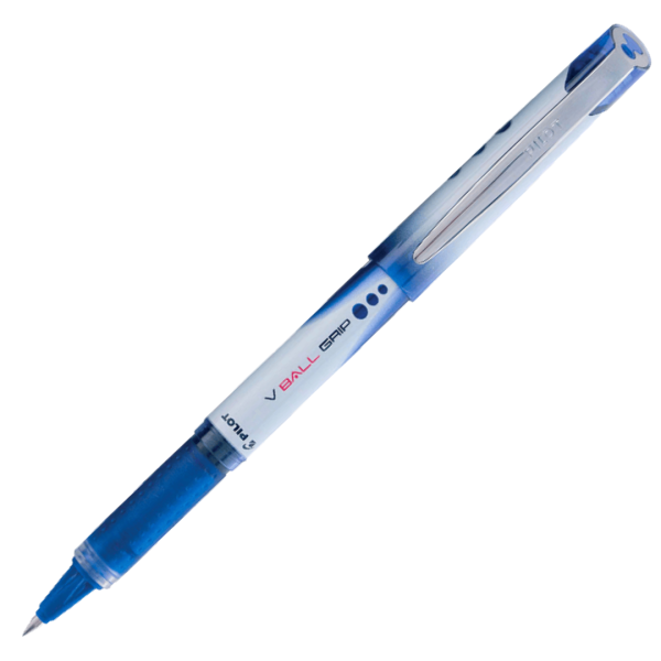 Στυλό PILOT Υγρής Μελάνης V-BALL GRIP 0.5mm ΜΠΛΕ