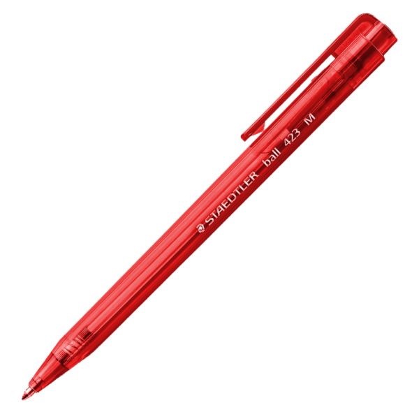Στυλό STAEDTLER 423 Medium ΚΟΚΚΙΝΟ