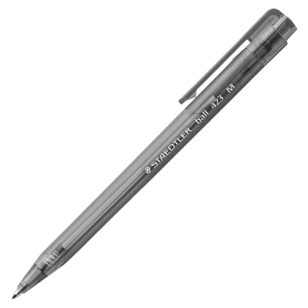 Στυλό STAEDTLER 423 Medium ΜΑΥΡΟ