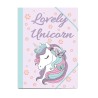 Φάκελος με Λάστιχο Χάρτινος 25x35 Must Team LOVELY UNICORN