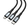 Καλώδιο BWOOD 3 IN ONE Usb A 3A Χ-274